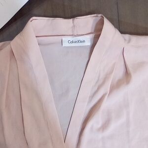 Pink Calvin Klein blouse